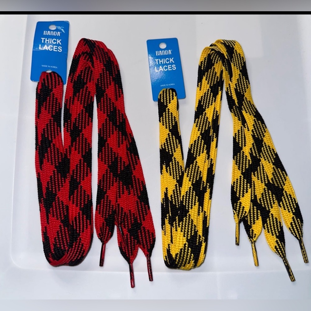 Thick Shoe Laces Bundle Of 2